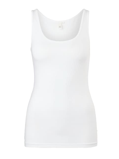Γυναικείο Αμάνικο Τοπ Λευκό S.Oliver 2058277-0100