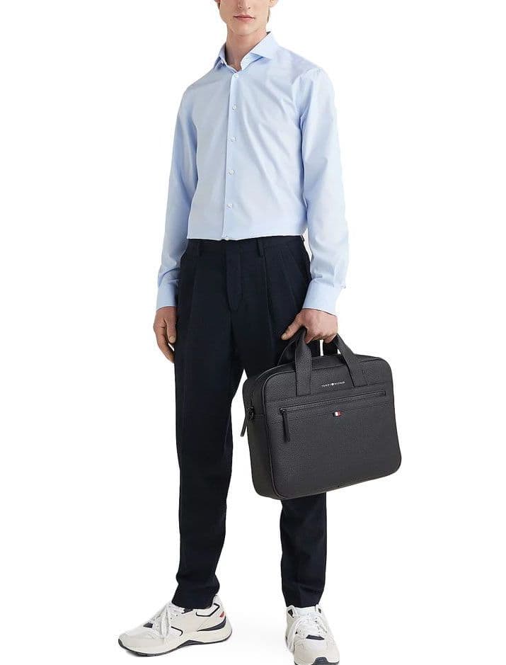 Ανδρική Essential Τσάντα Λάπτοπ Μαύρη Tommy Hilfiger AM0AM09507-BDS