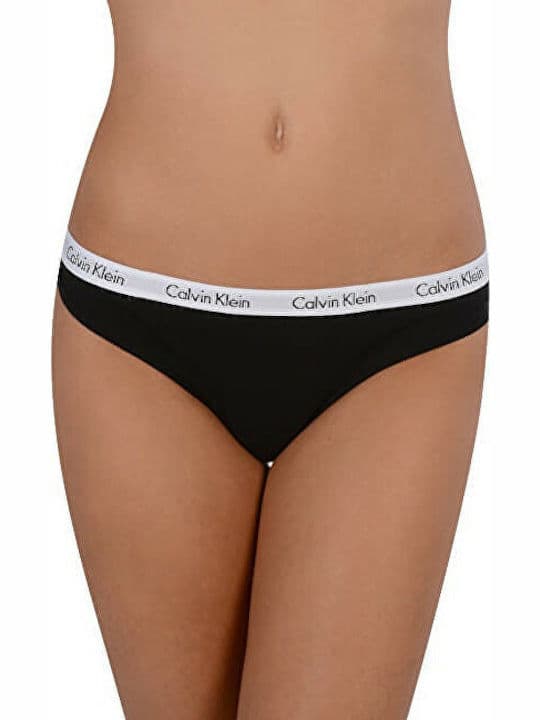 Γυναικεία Στρινγκ 3 Τεμαχίων Calvin Klein 000QD3587E-WZB