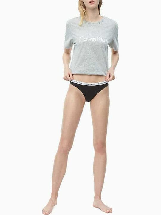 Γυναικεία Στρινγκ 3 Τεμαχίων Calvin Klein 000QD3587E-WZB