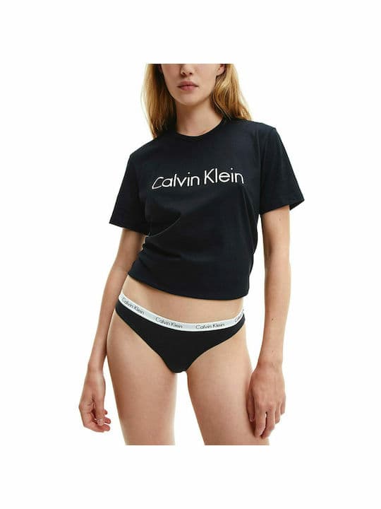 Γυναικεία Σλιπ 3 Τεμαχίων Μαύρα Calvin Klein 000QD3588E-001