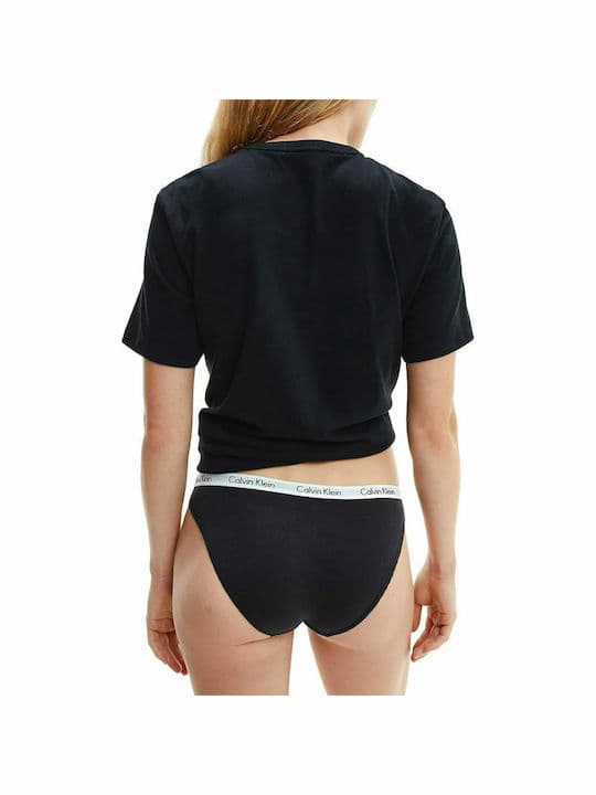 Γυναικεία Σλιπ 3 Τεμαχίων Μαύρα Calvin Klein 000QD3588E-001