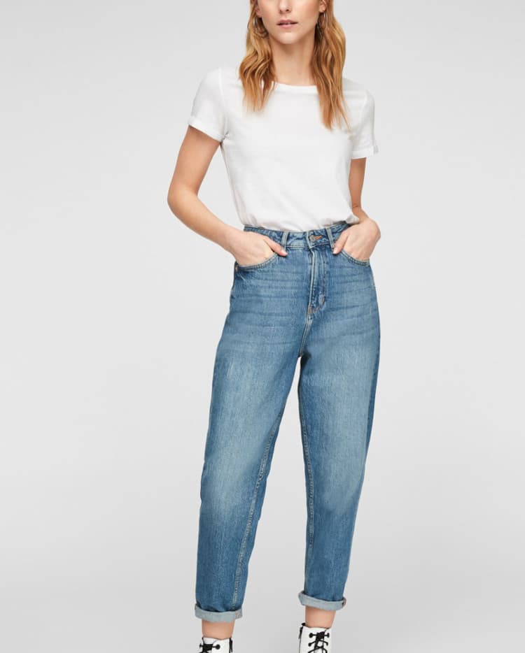 Γυναικείο T-Shirt Λευκό S.Oliver 2064174-0100