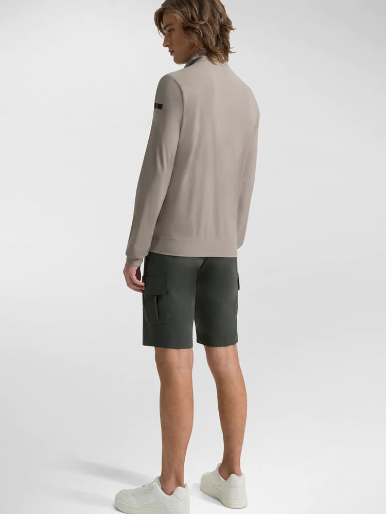 Ανδρική Ζακέτα Μπεζ RRD 24151-TORTORA