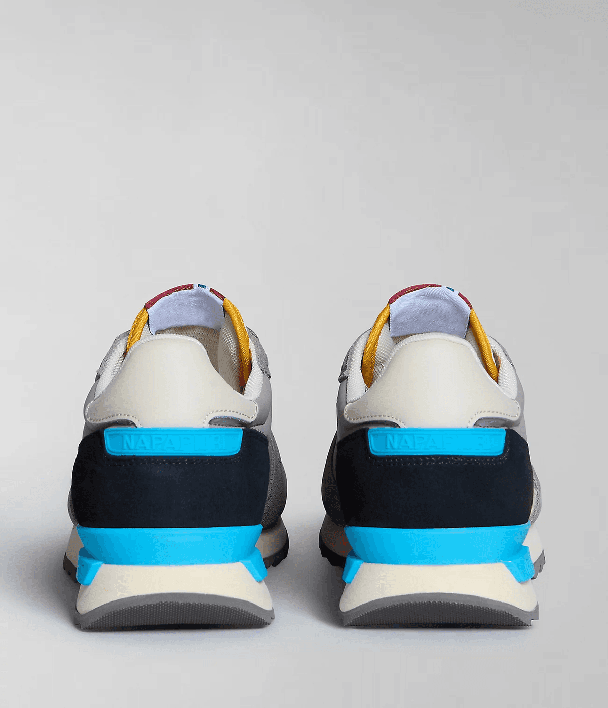 Ανδρικά Δερμάτινα Stab Sneakers Γκρι Napapijri NP0A4I79-Z281