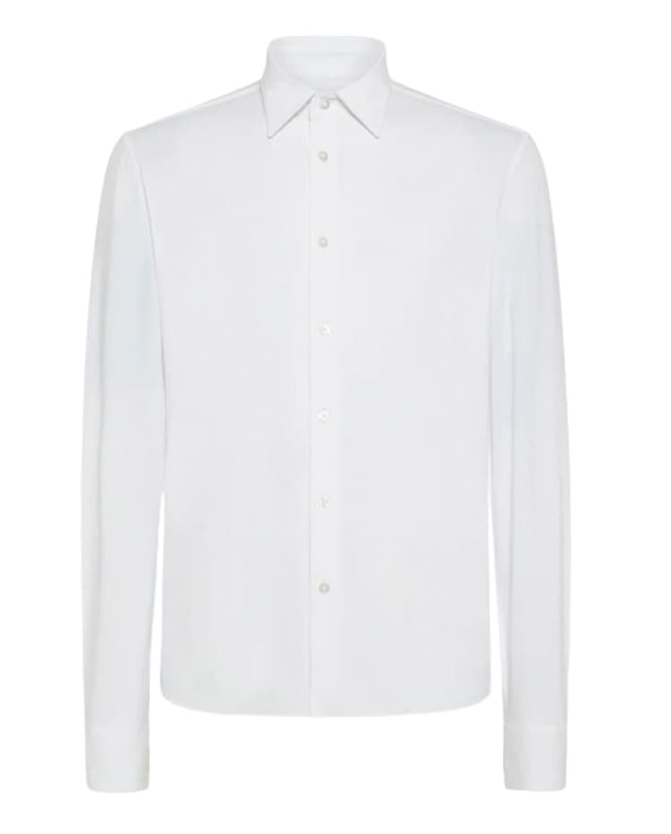 Ανδρικό Stretch Πουκάμισο Γαλάζιο RRD 24251-CELESTE