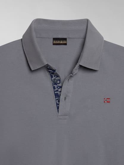 Ανδρικό Eolanos 3 Polo Γκρι Napapijri NP0A4GB3-H581