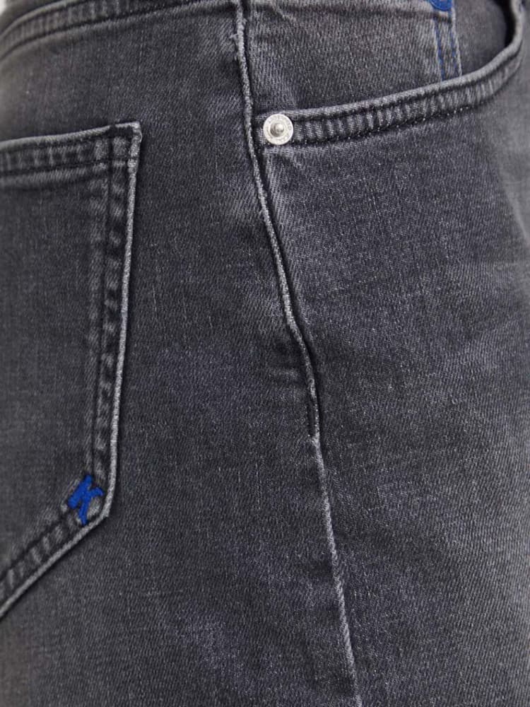 Mid Rise Belted Denim Shorts Women Karl Lagerfeld