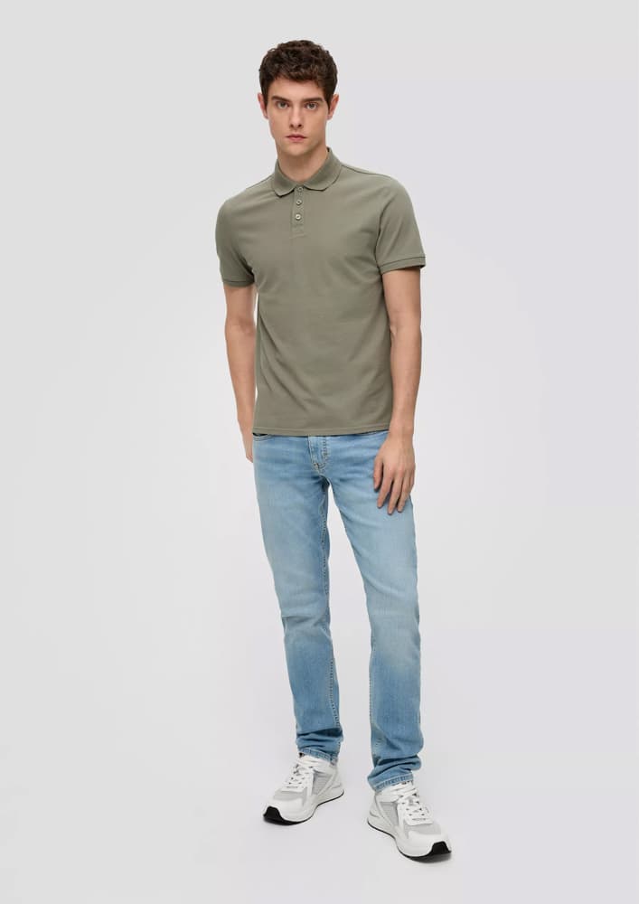 Ανδρικό Polo Λαδί S.Oliver 2140707-7380