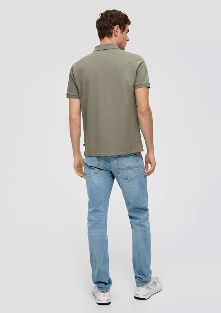 Ανδρικό Polo Λαδί S.Oliver 2140707-7380