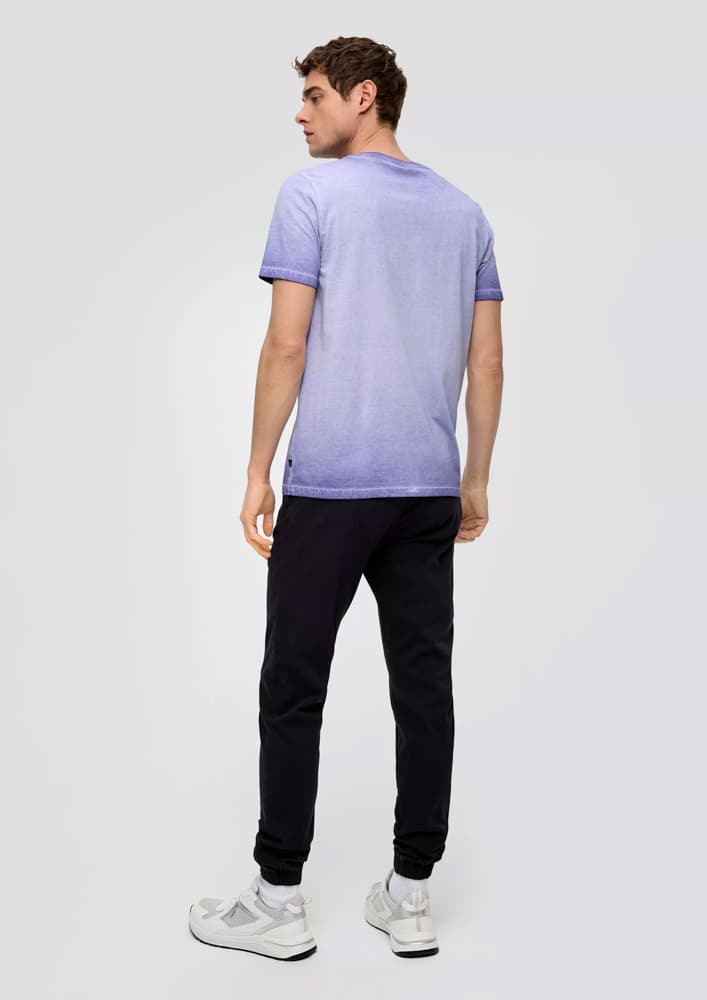 Ανδρικό T-Shirt Λιλά S.Oliver 2141047-4809