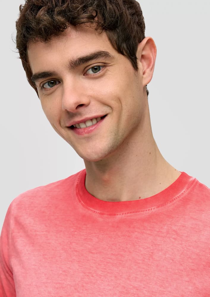 Ανδρικό T-Shirt Κοραλί S.Oliver 2141047-2053