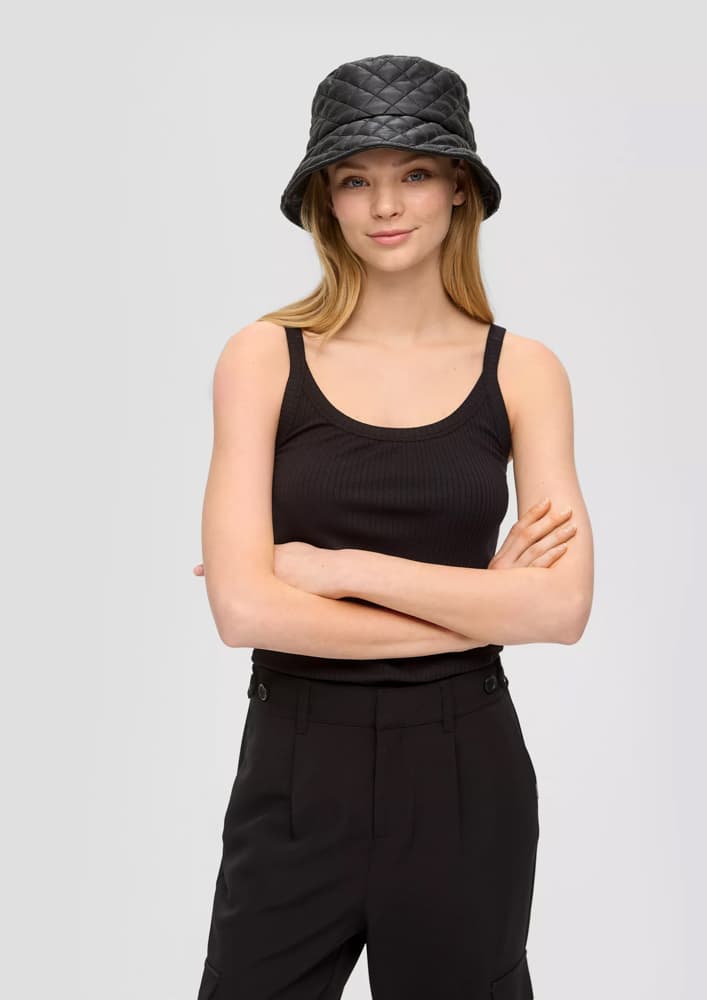 Γυναικείο Αμάνικο Τοπ Μαύρο S.Oliver 2141205-9999