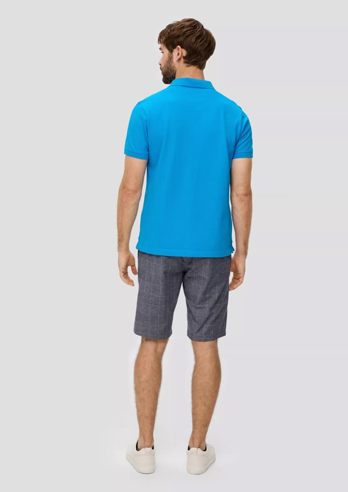 Ανδρικό Polo Τυρκουάζ S.Oliver 2143941-6290