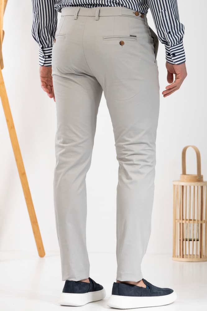 Ανδρικό Παντελόνι Γκρι Vittorio REBBIO-GREY