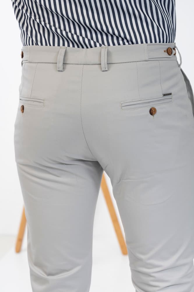 Ανδρικό Παντελόνι Γκρι Vittorio REBBIO-GREY