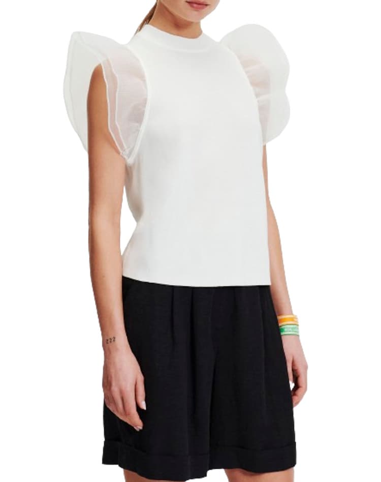 Women's Tops Karl Lagerfeld White