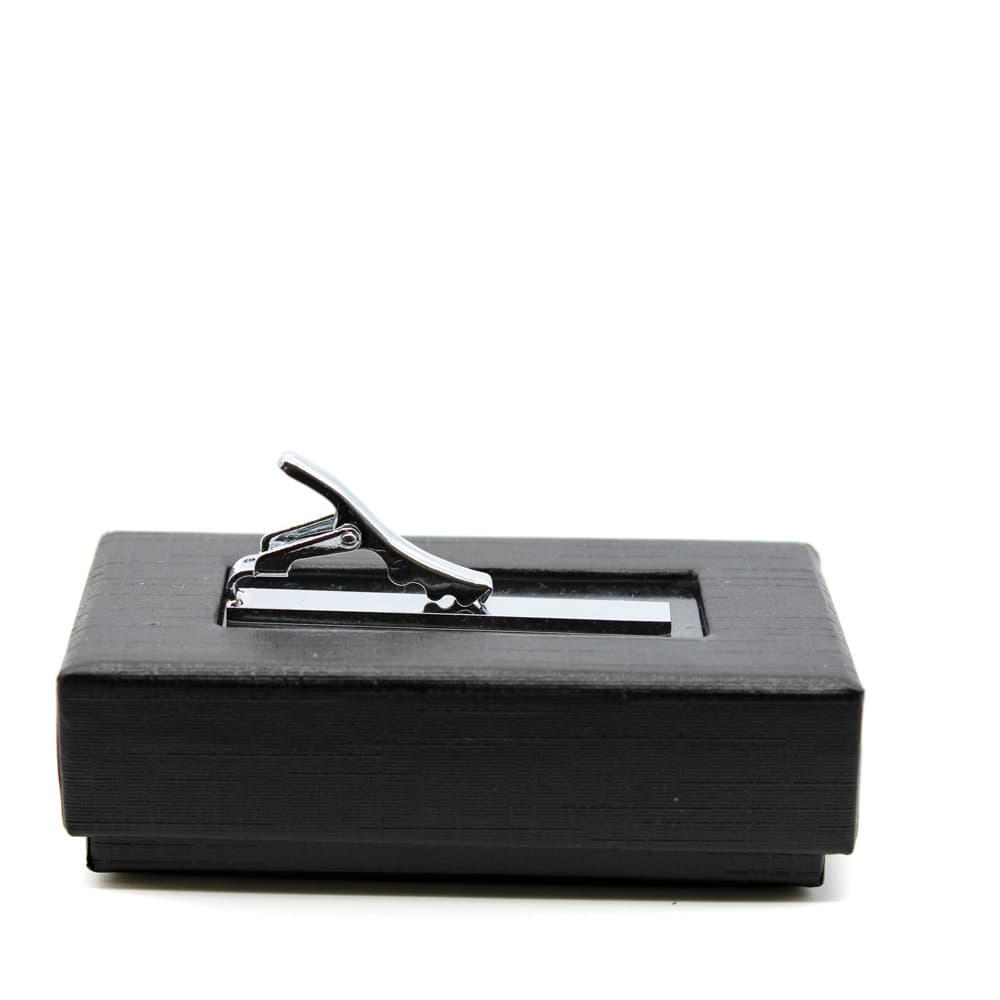 Ανδρικό Κλιπ Γραβάτας Ασημί Stefano Mario 0005-SILVER