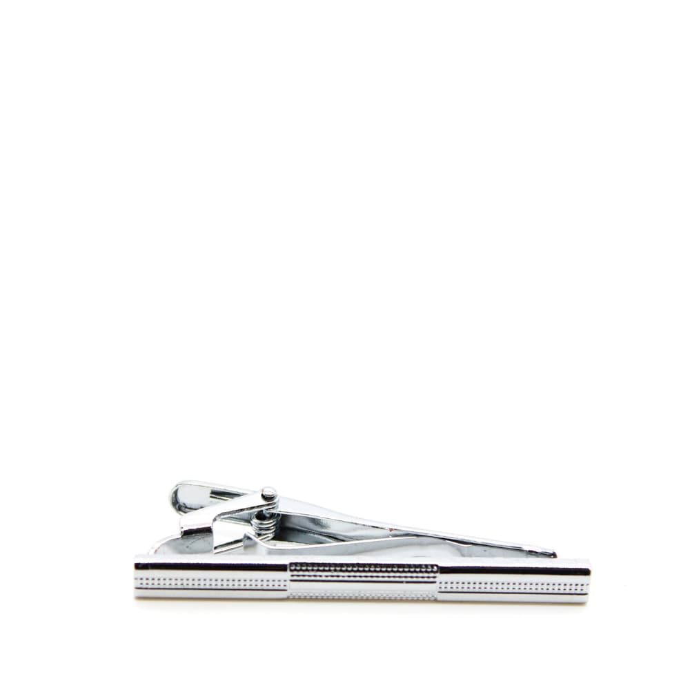 Ανδρικό Κλιπ Γραβάτας Ασημί Stefano Mario 0007-SILVER