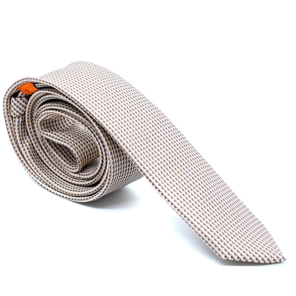 Ανδρική Γραβάτα Μπεζ Stefano Mario 0746-BEIGE