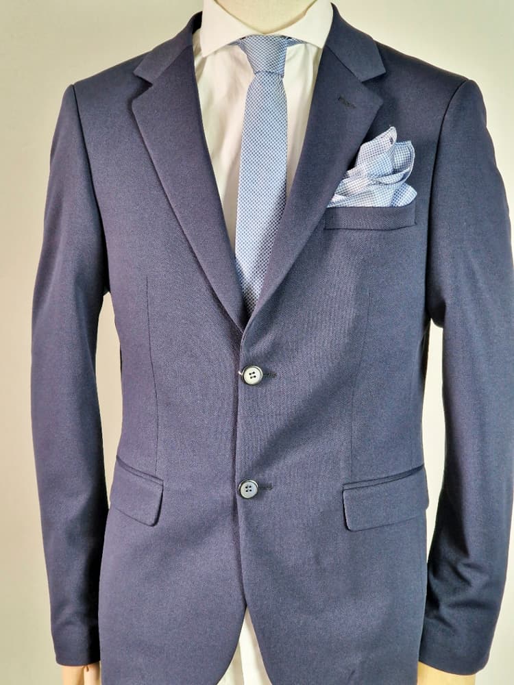 Ανδρική Γραβάτα Γαλάζια Stefano Mario 0743-INDIGO