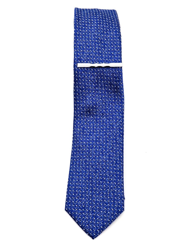 Ανδρικό Κλιπ Γραβάτας Ασημί Stefano Mario 0008-SILVER