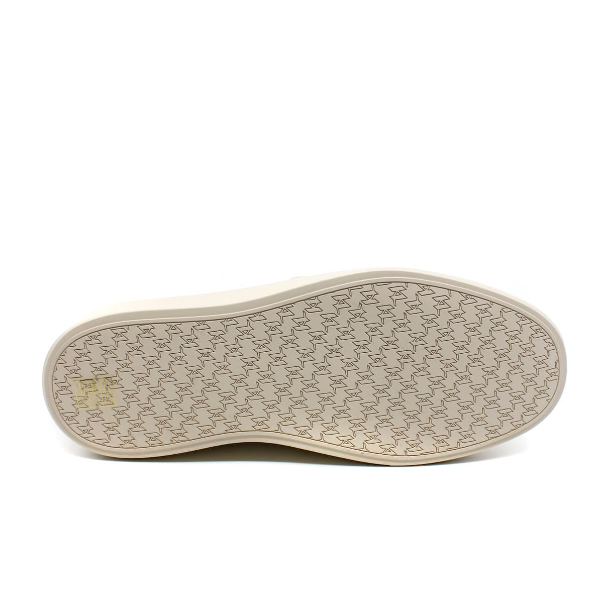 Ανδρικά Δερμάτινα Deck Slip On Loafers Λευκά Karl Lagerfeld KL53314-011 WHITE