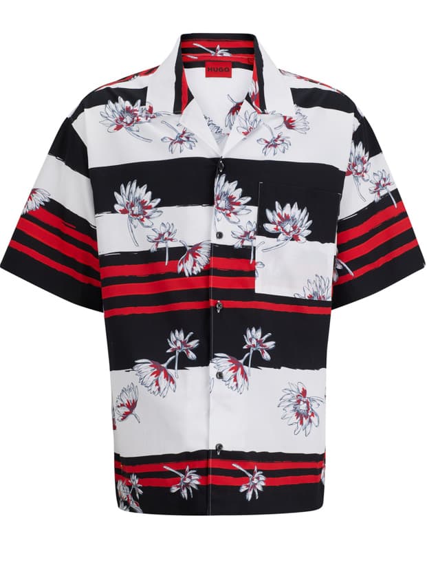 Men's Shirts Hugo Gray