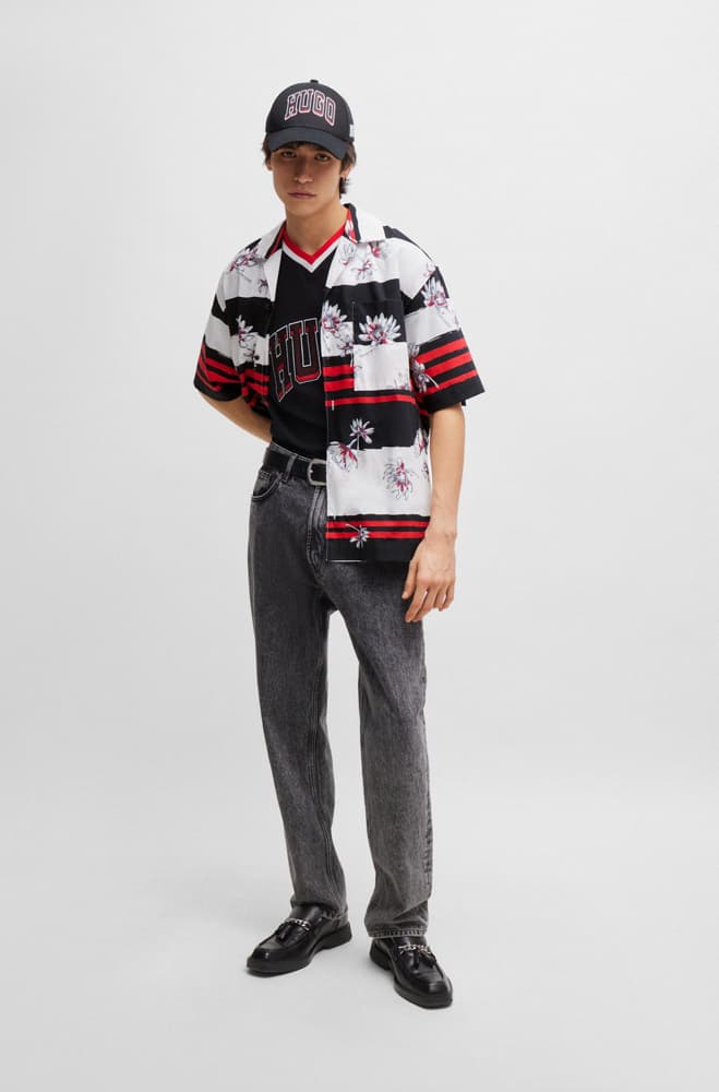 Ανδρικό Egeeno Κοντομάνικο Πουκάμισο Hugo 50514182-693