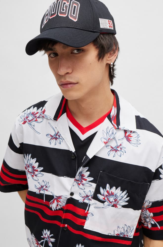 Ανδρικό Egeeno Κοντομάνικο Πουκάμισο Hugo 50514182-693