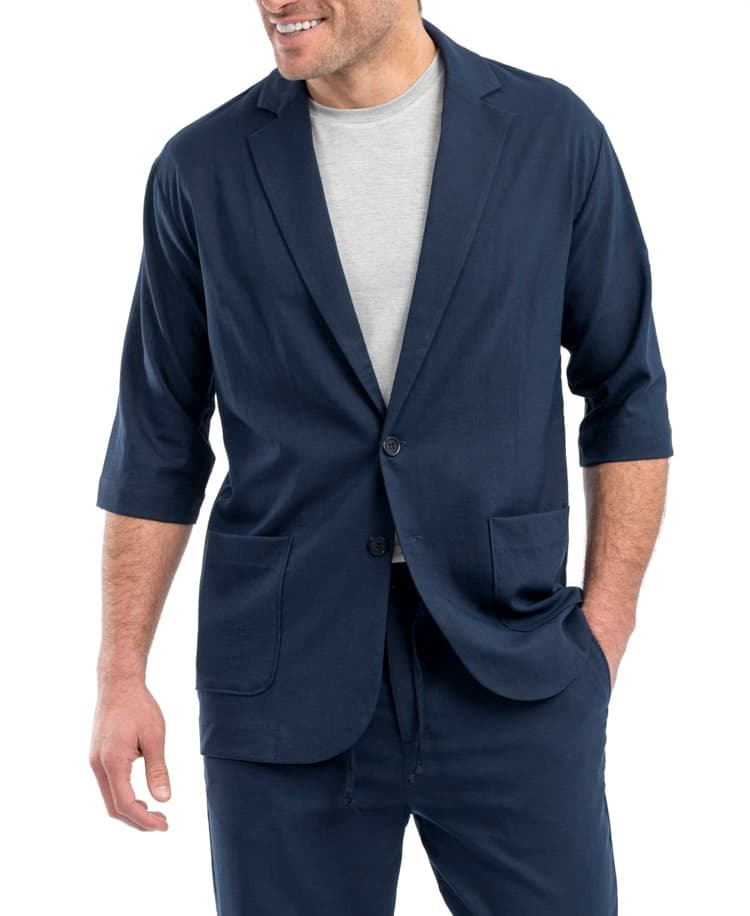 Ανδρικό Overshirt Μπλε Vittorio SANTO-BLUE