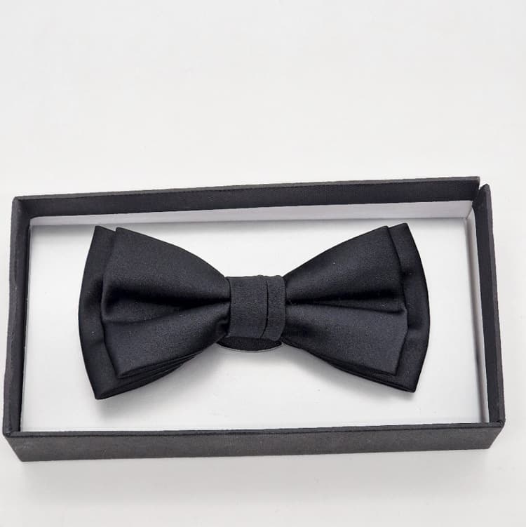 Ανδρικό Παπιγιόν Μαύρο Stefano Mario 003A-BLACK