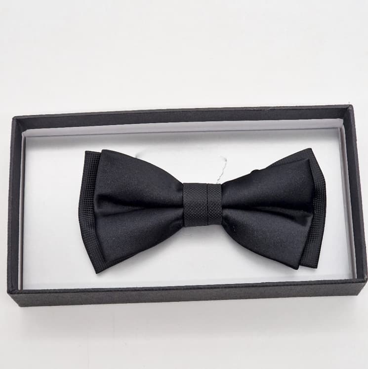 Ανδρικό Παπιγιόν Μαύρο Stefano Mario 003B-BLACK