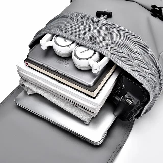 Unisex Σακίδιο Laptop 15'' Γκρι 30L Sako 1395-GREY