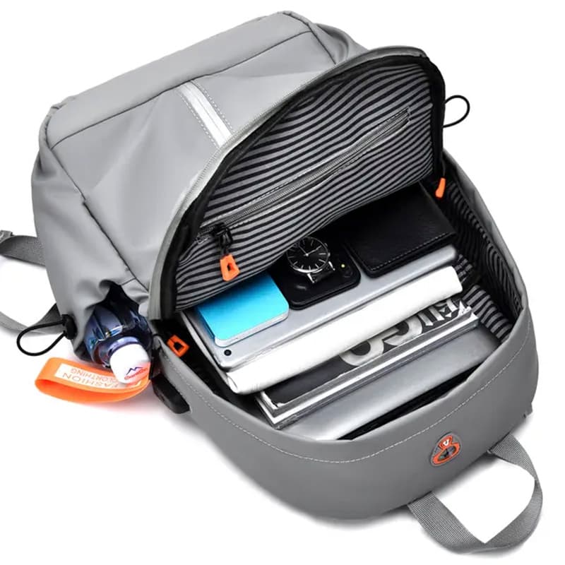 Unisex Σακίδιο Laptop 15'' Γκρι 30L Sako 8188-GREY