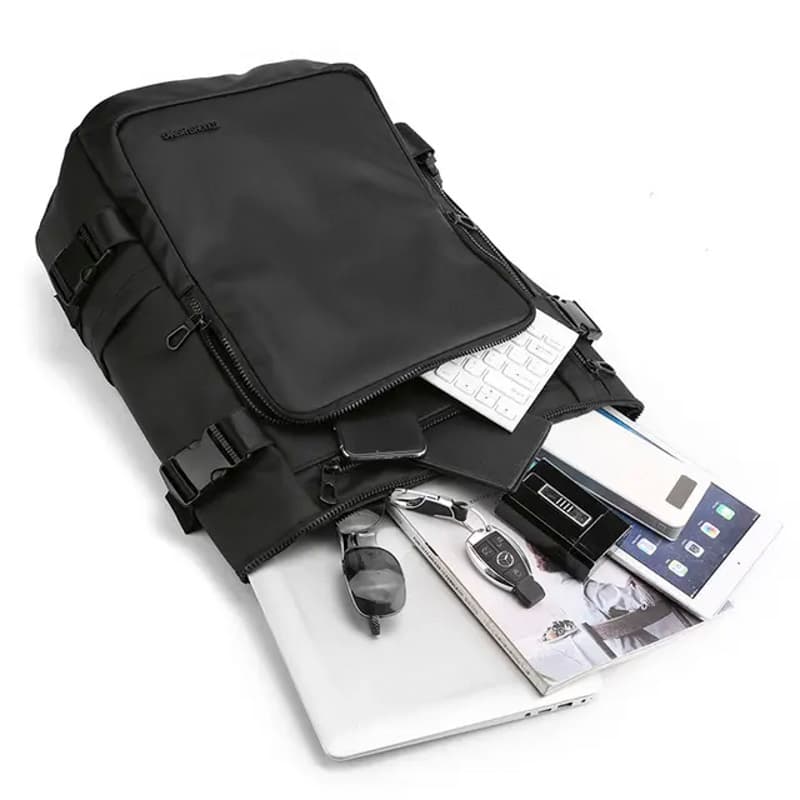 Unisex Σακίδιο Laptop 17'' Γκρι 39L Sako 1204-GREYBLACK