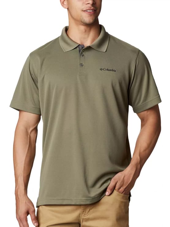 Men's Polo Shirts Columbia Blue