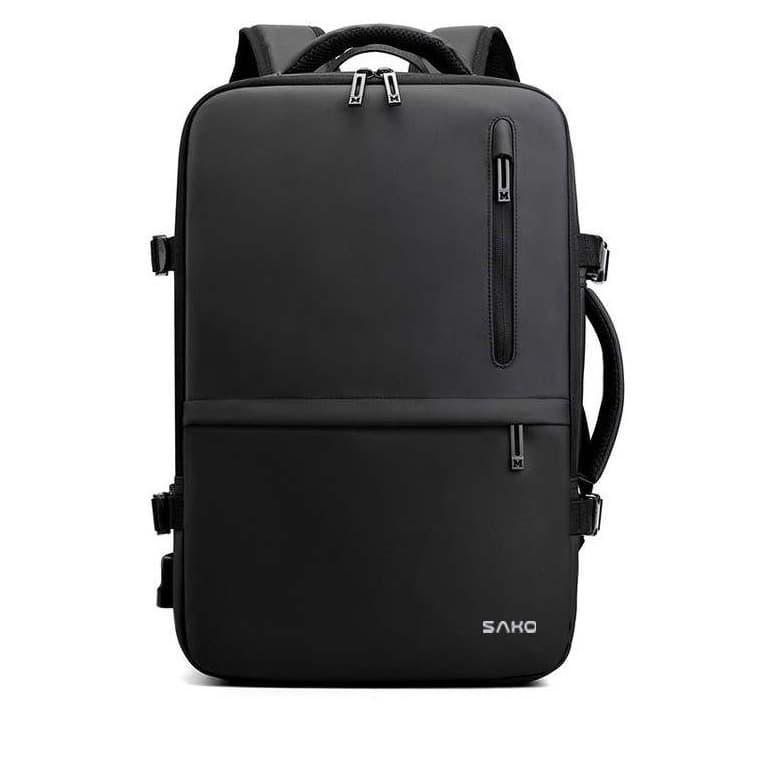 Unisex Σακίδιο Laptop 15.6'' Μαύρο 35L Sako 1904-BLACK