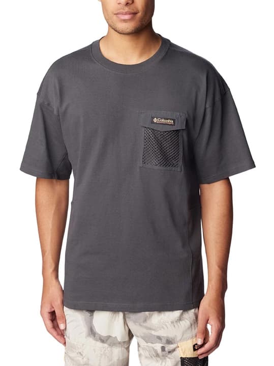 Men's T-Shirts Columbia Gray