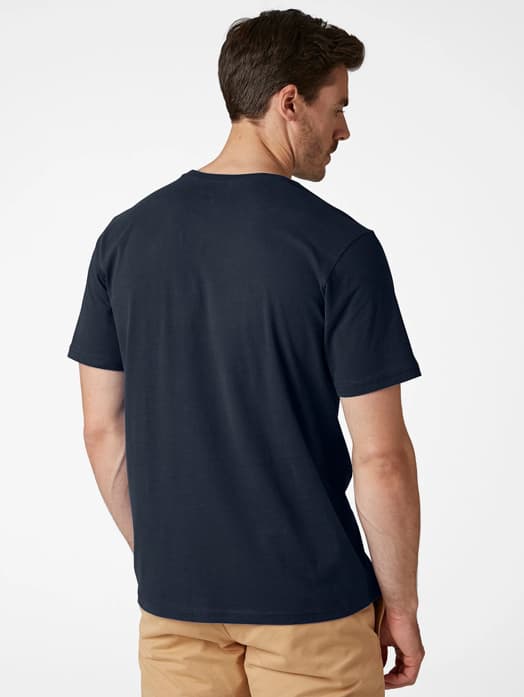 Ανδρικό HEH Logo T-Shirt Navy Μπλε Helly Hansen 33979-597