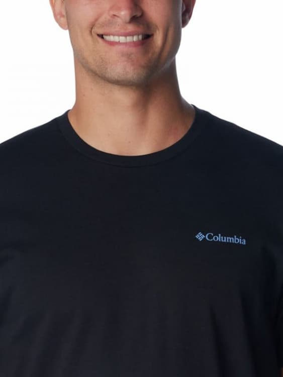 Ανδρικό Explorers Canyon Back T-shirt Μαύρο Columbia 2036451-013