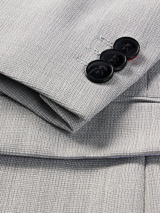 Ανδρικό Arti/Hesten242v1x Κοστούμι Γκρι Hugo 50513611-081