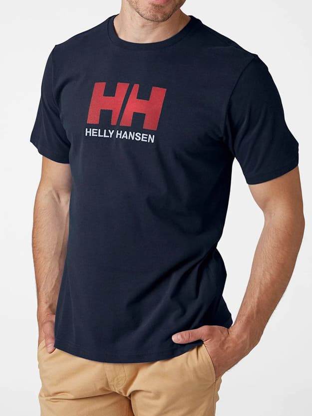 Ανδρικό HEH Logo T-Shirt Navy Μπλε Helly Hansen 33979-597