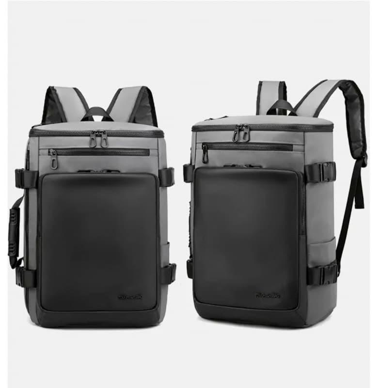 Unisex Σακίδιο Laptop 17'' Γκρι 39L Sako 1204-GREYBLACK