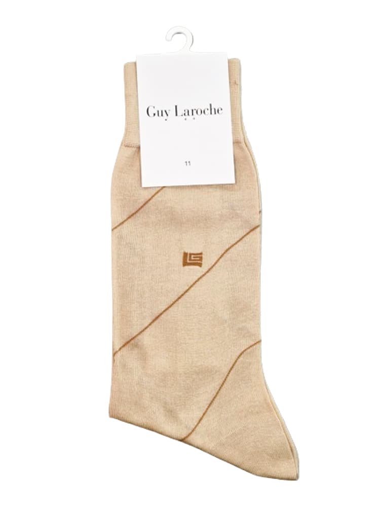Ανδρικές Κάλτσες Μερσεριζέ 1 Ζευγάρι Μπεζ Guy Laroche 7710-BEIGE