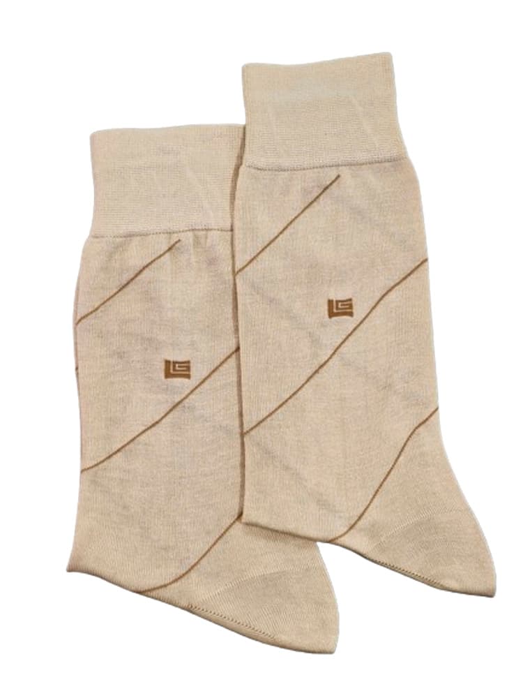 Ανδρικές Κάλτσες Μερσεριζέ 1 Ζευγάρι Μπεζ Guy Laroche 7710-BEIGE
