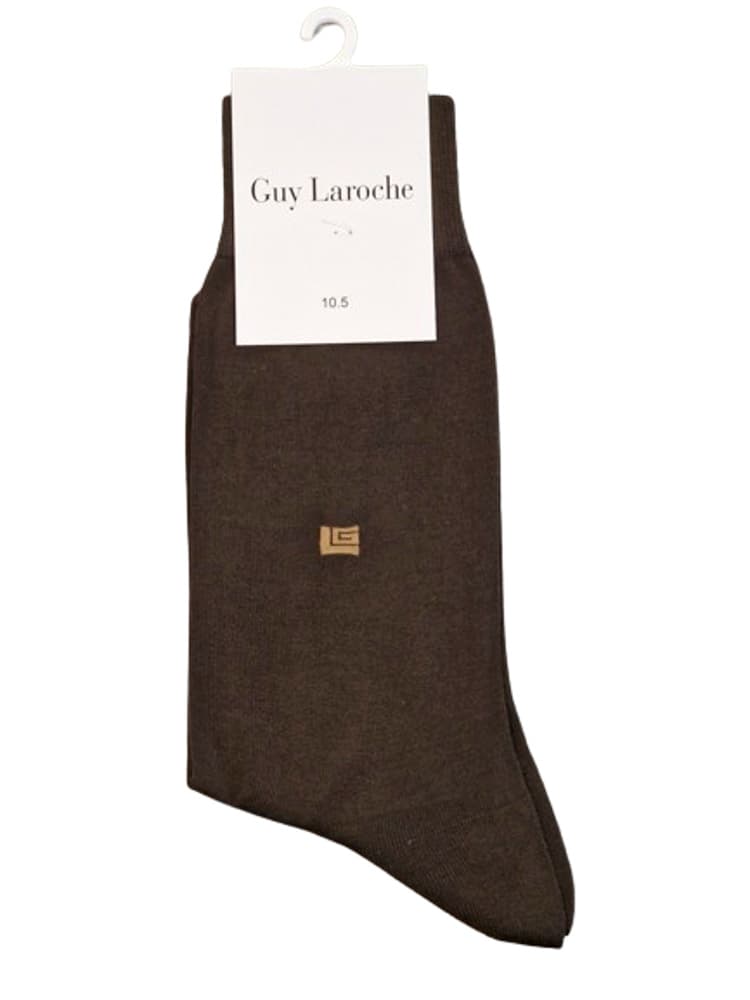 Ανδρικές Κάλτσες Μερσεριζέ 1 Ζευγάρι Καφέ Guy Laroche 7077-BROWN