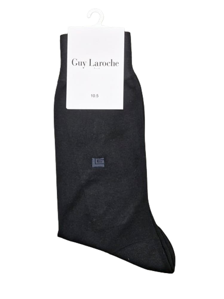 Ανδρικές Κάλτσες Μερσεριζέ 1 Ζευγάρι Μαύρες Guy Laroche 7077-BLACK