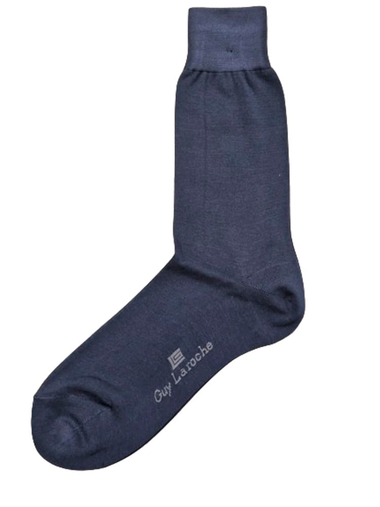 Ανδρικές Κάλτσες Μερσεριζέ 1 Ζευγάρι Μπλε Guy Laroche 7134-BLUE