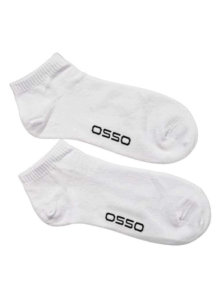 12 Ζεύγη Κάλτσες Λευκές Σε Οργανικό Βαμβάκι Της Εταιρείας OSSO
